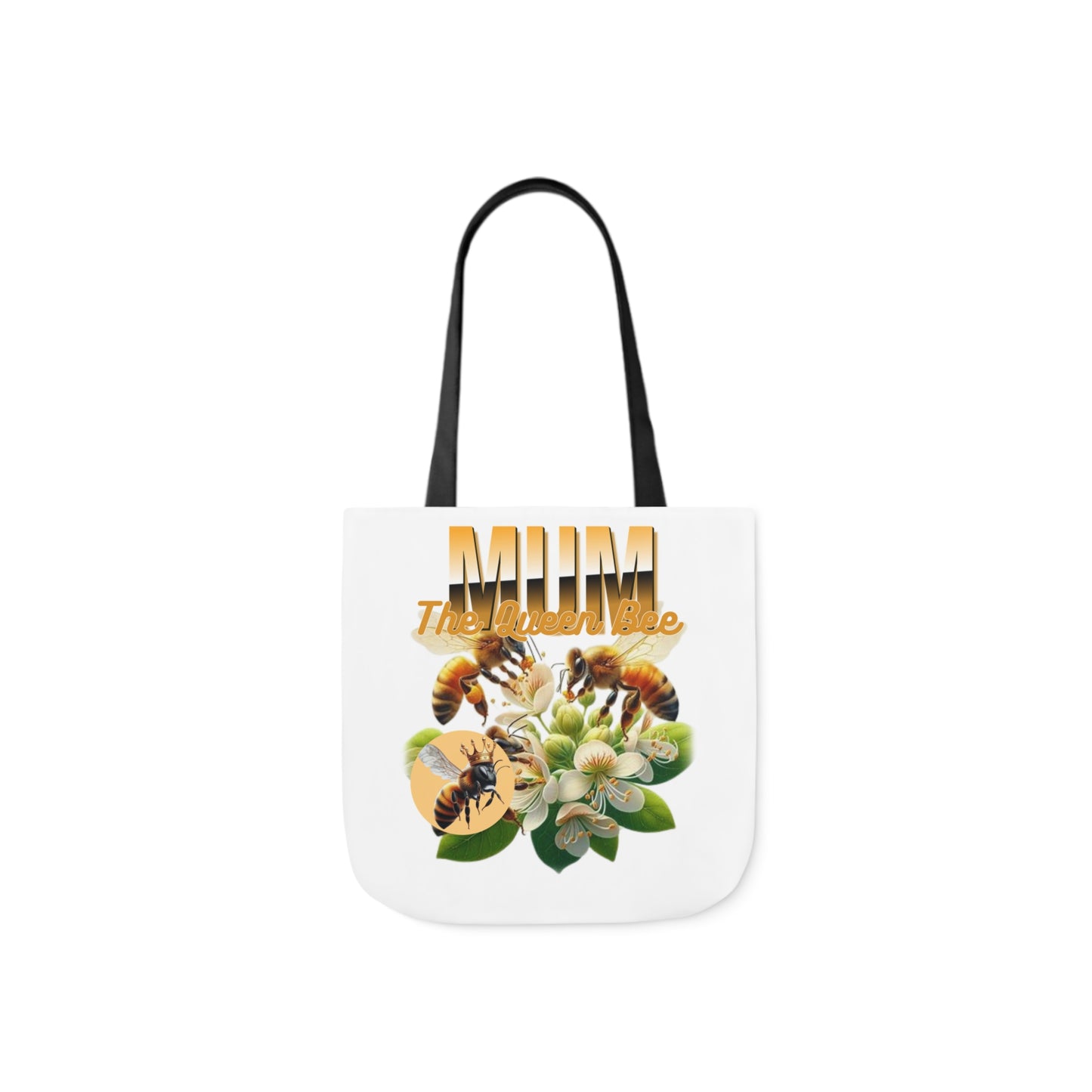 Queen Bee Canvas Tote Bag