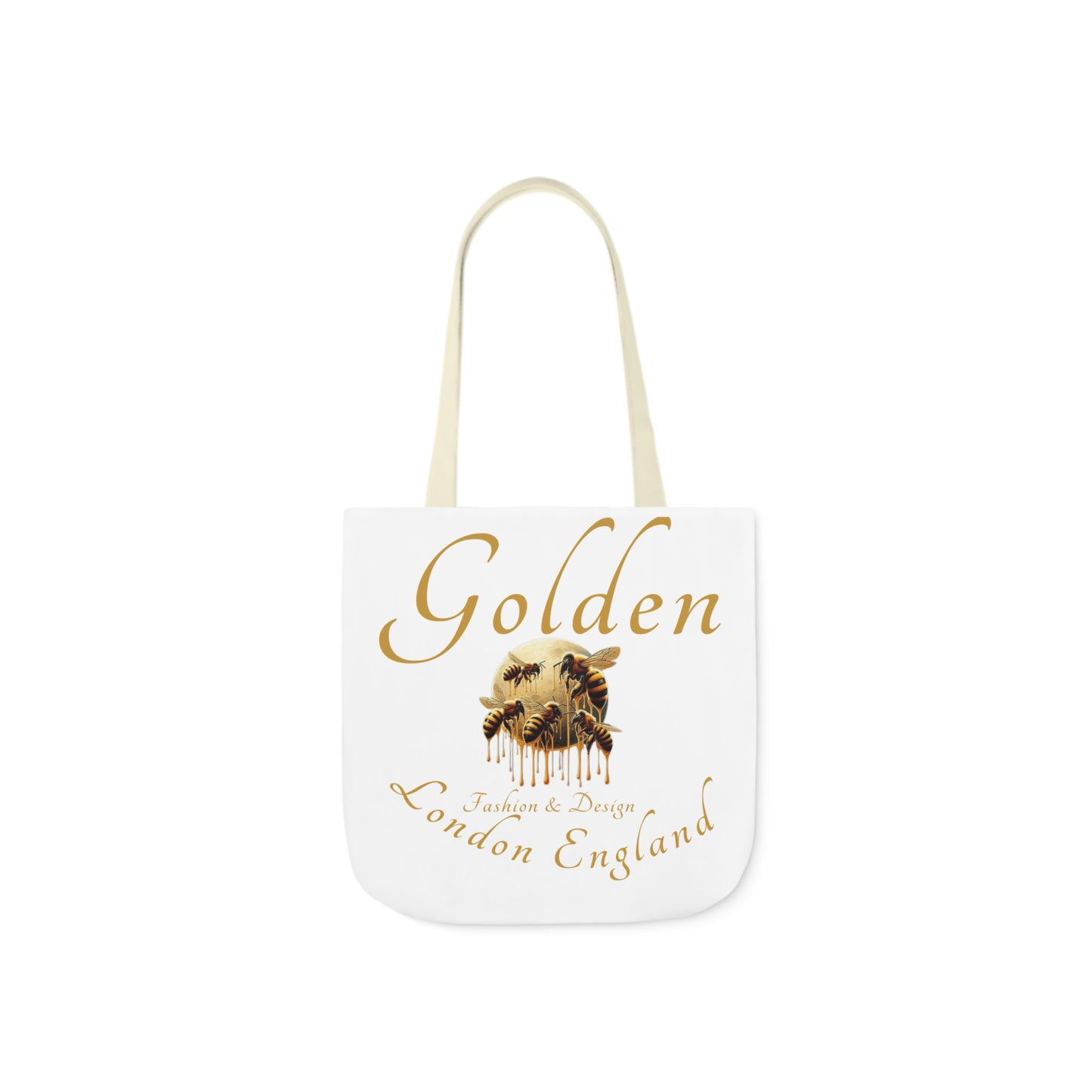 Golden Bee Canvas Tote Bag