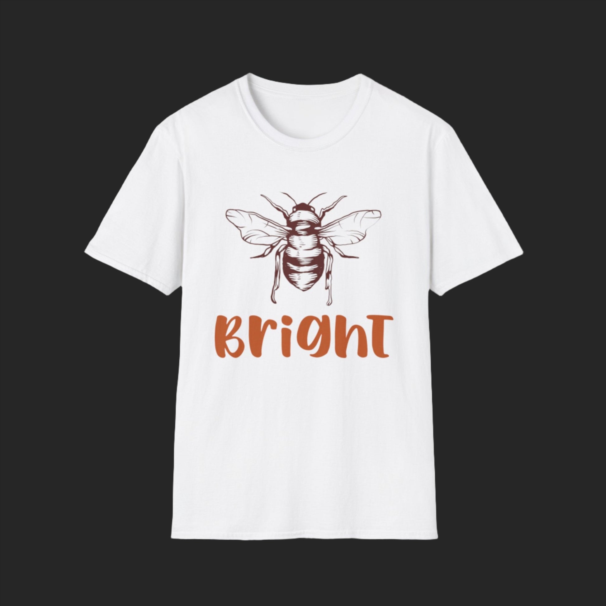 Bee Bright T-Shirt from CBBees.shop the worlds best bee themed product store