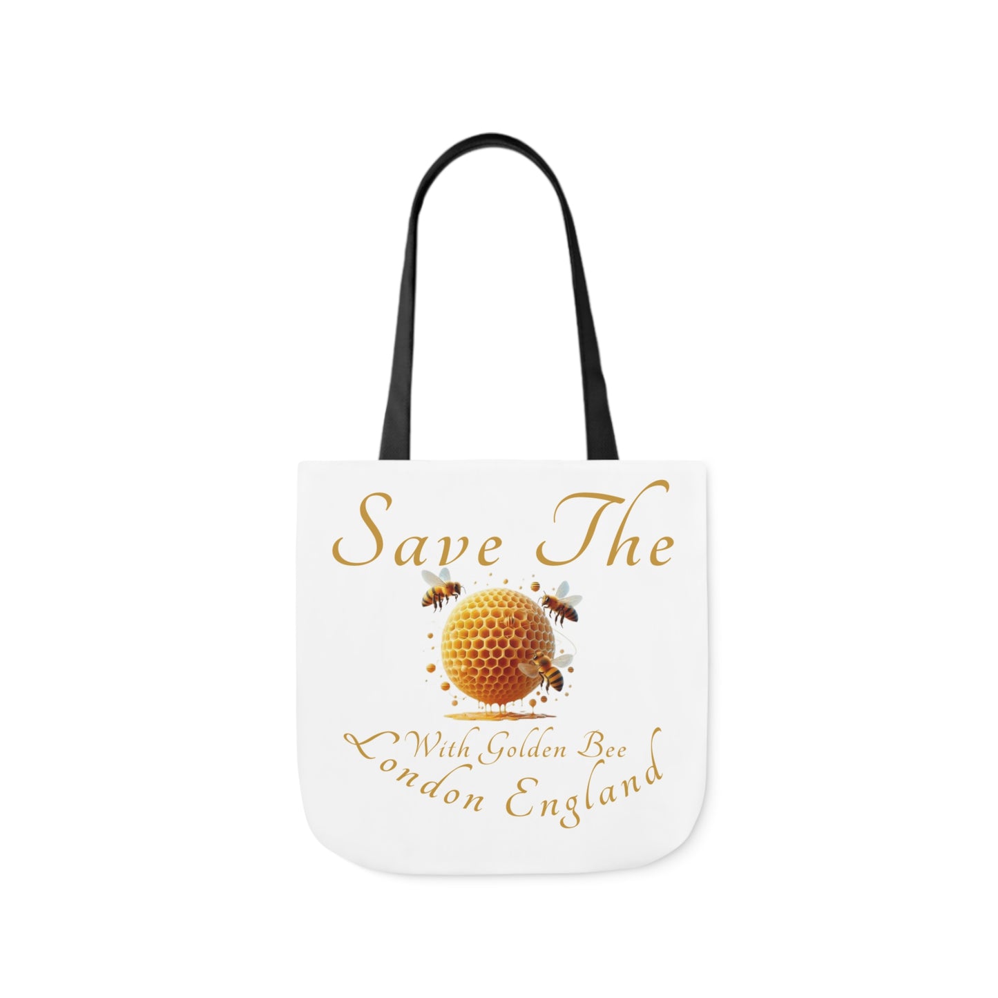 Save The Bees Canvas Tote Bag