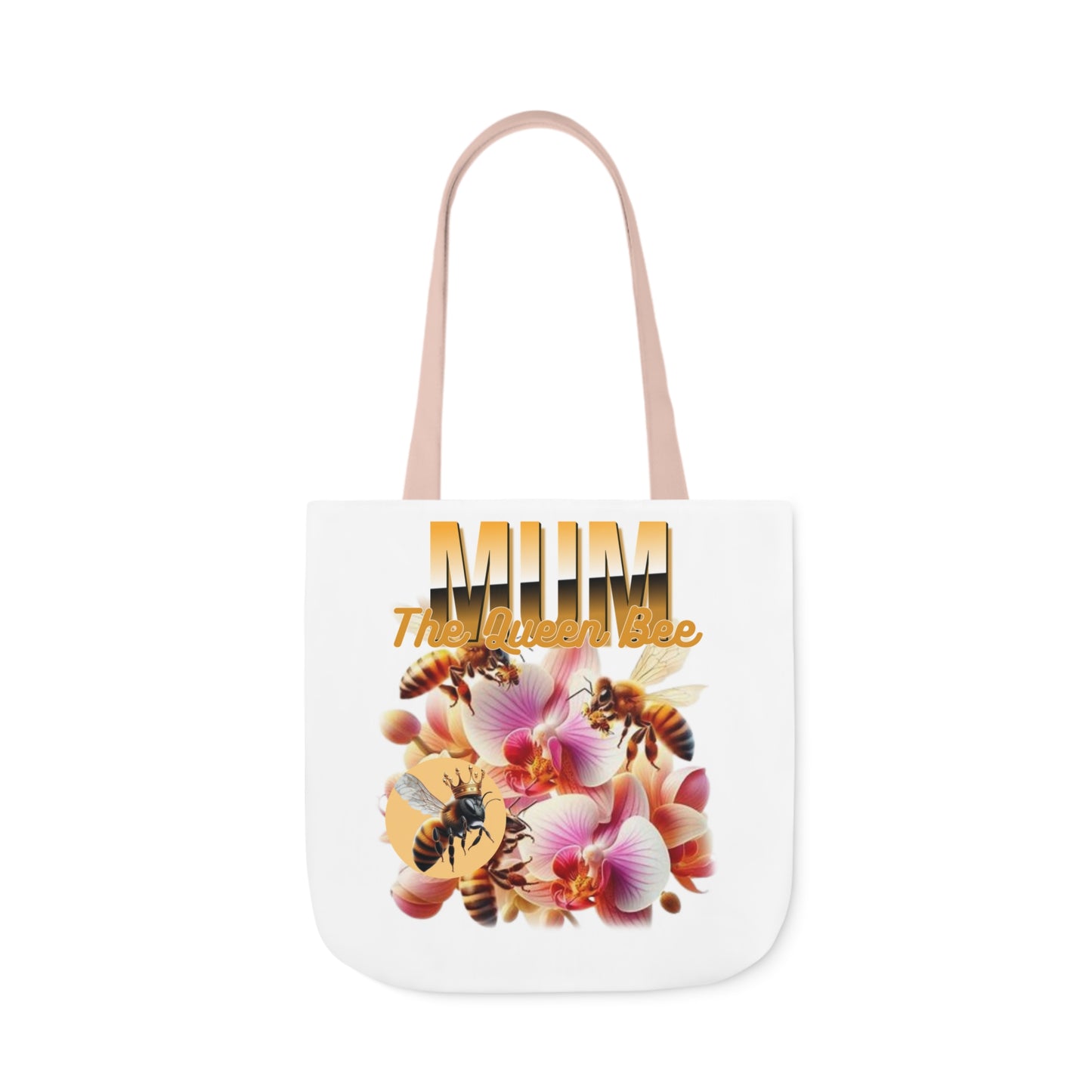 Queen Bee Canvas Tote Bag