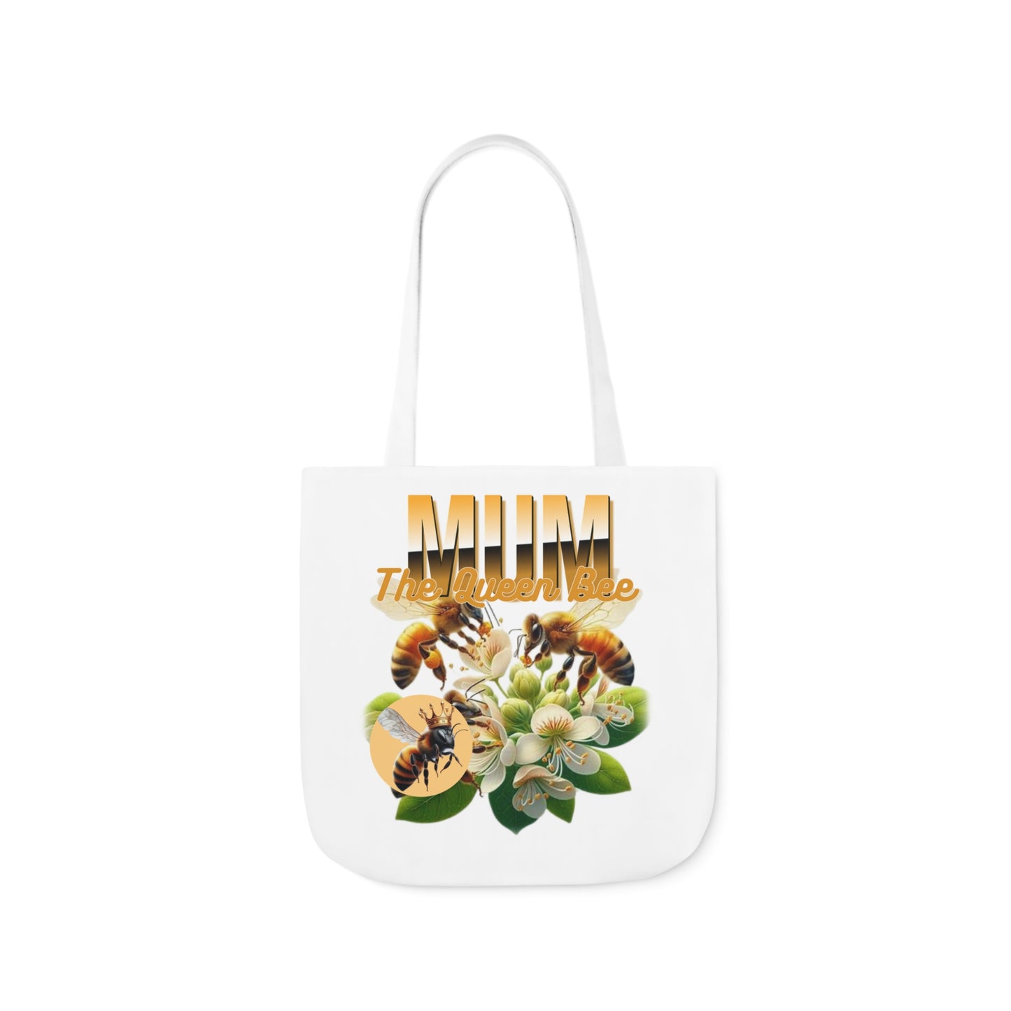 Queen Bee Canvas Tote Bag