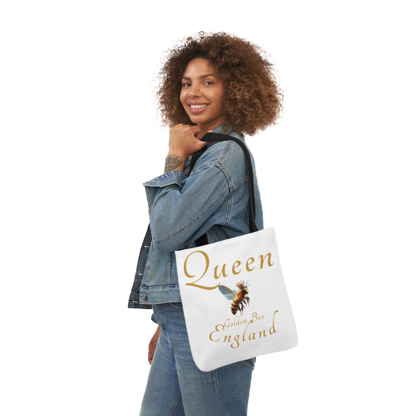 Queen Bee Canvas Tote Bag