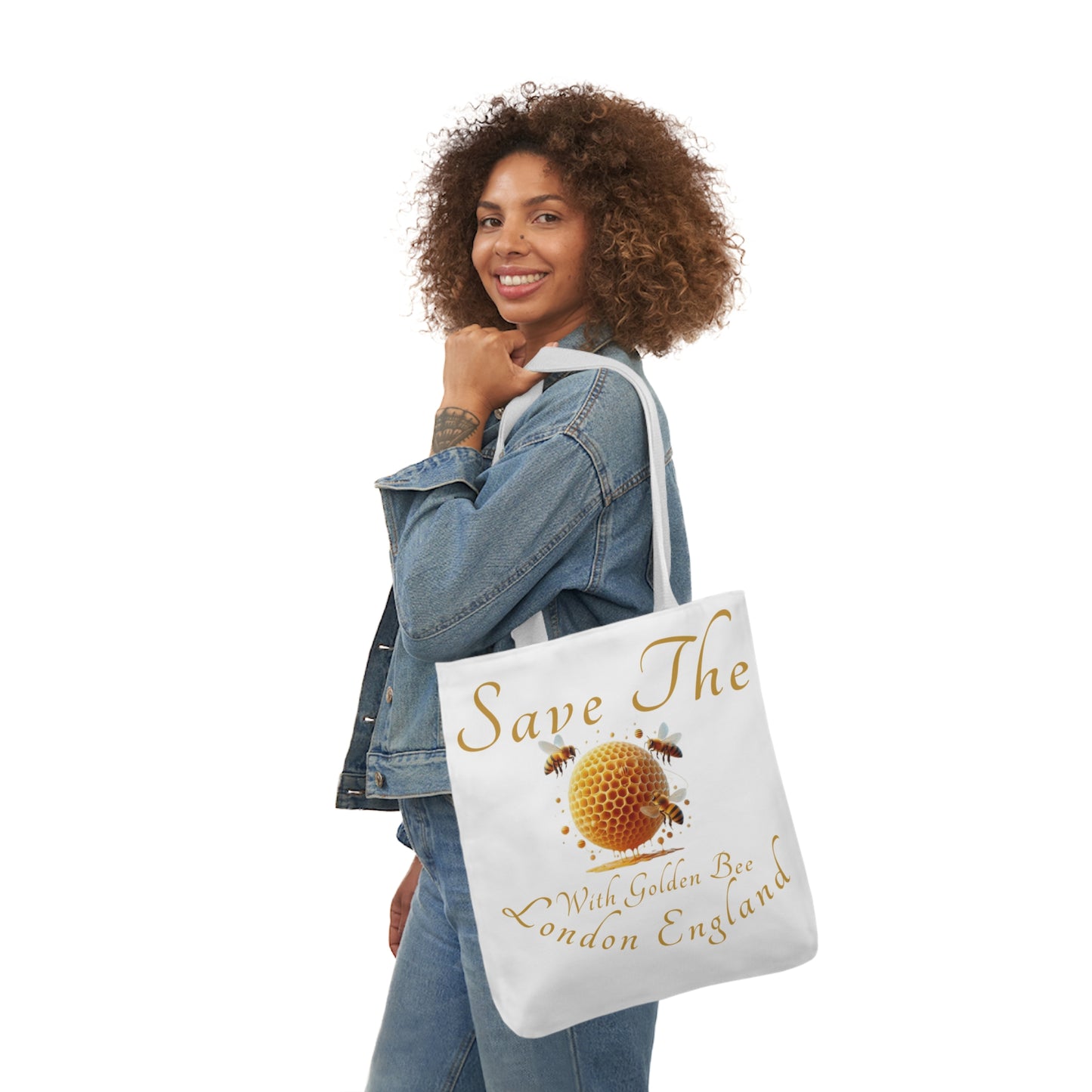 Save The Bees Canvas Tote Bag