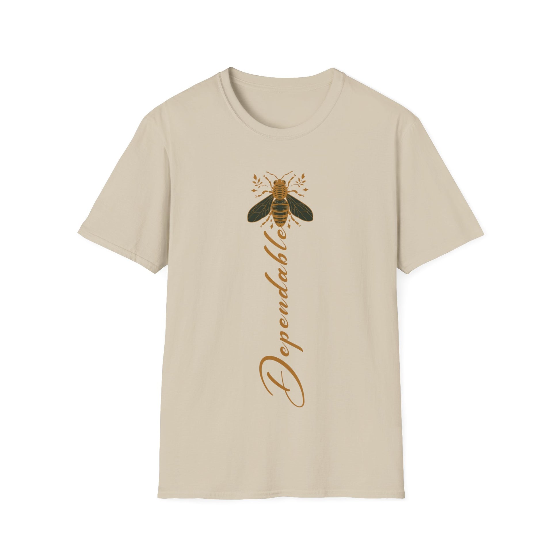 Bee Dependable T-Shirt logo From CBBees.shop The Worlds Best Bee Themed Product Store