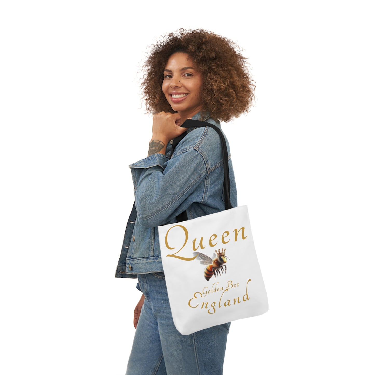 Queen Bee Canvas Tote Bag