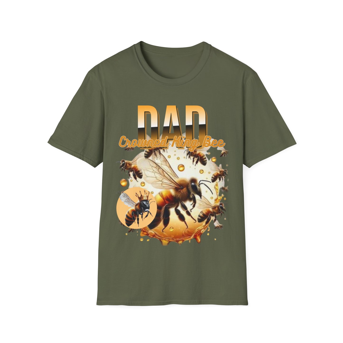 Dad Crowned King Bee T-Shirt