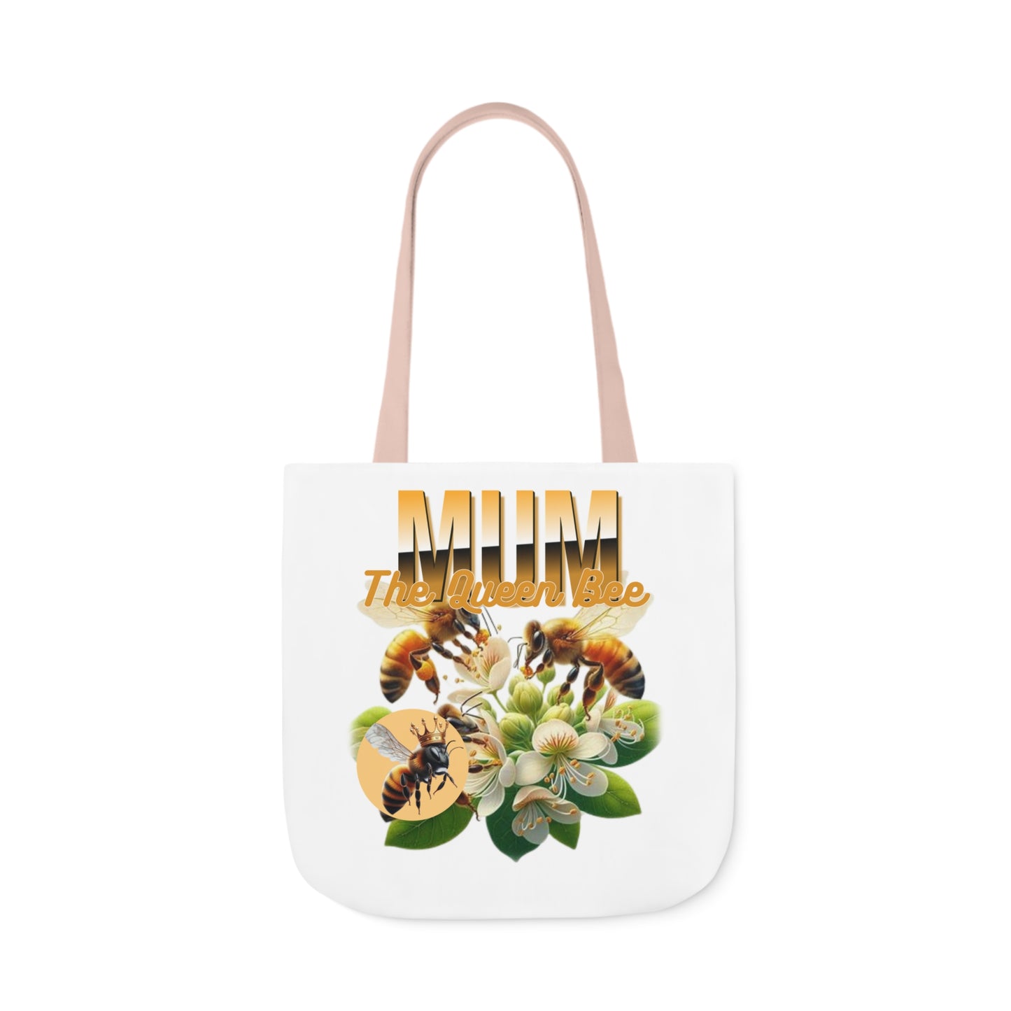 Queen Bee Canvas Tote Bag