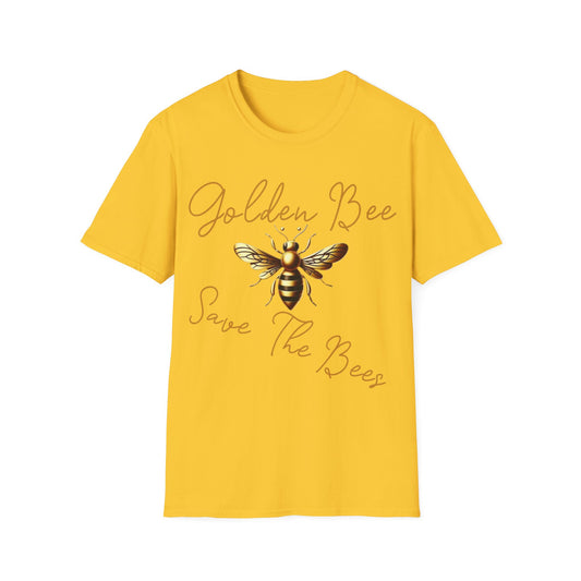 Golden Bee Save The Bees T-Shirt