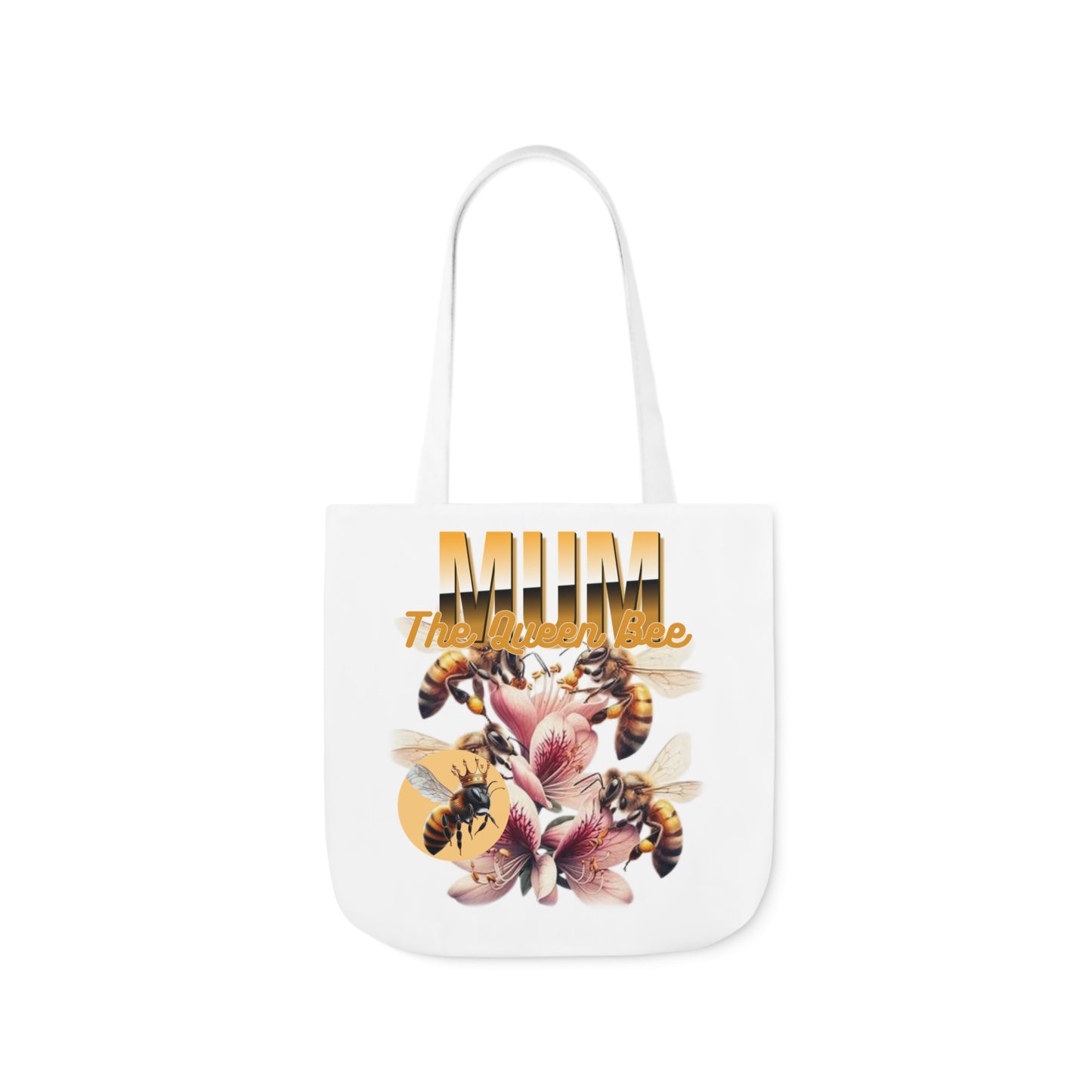 Queen Bee Canvas Tote Bag