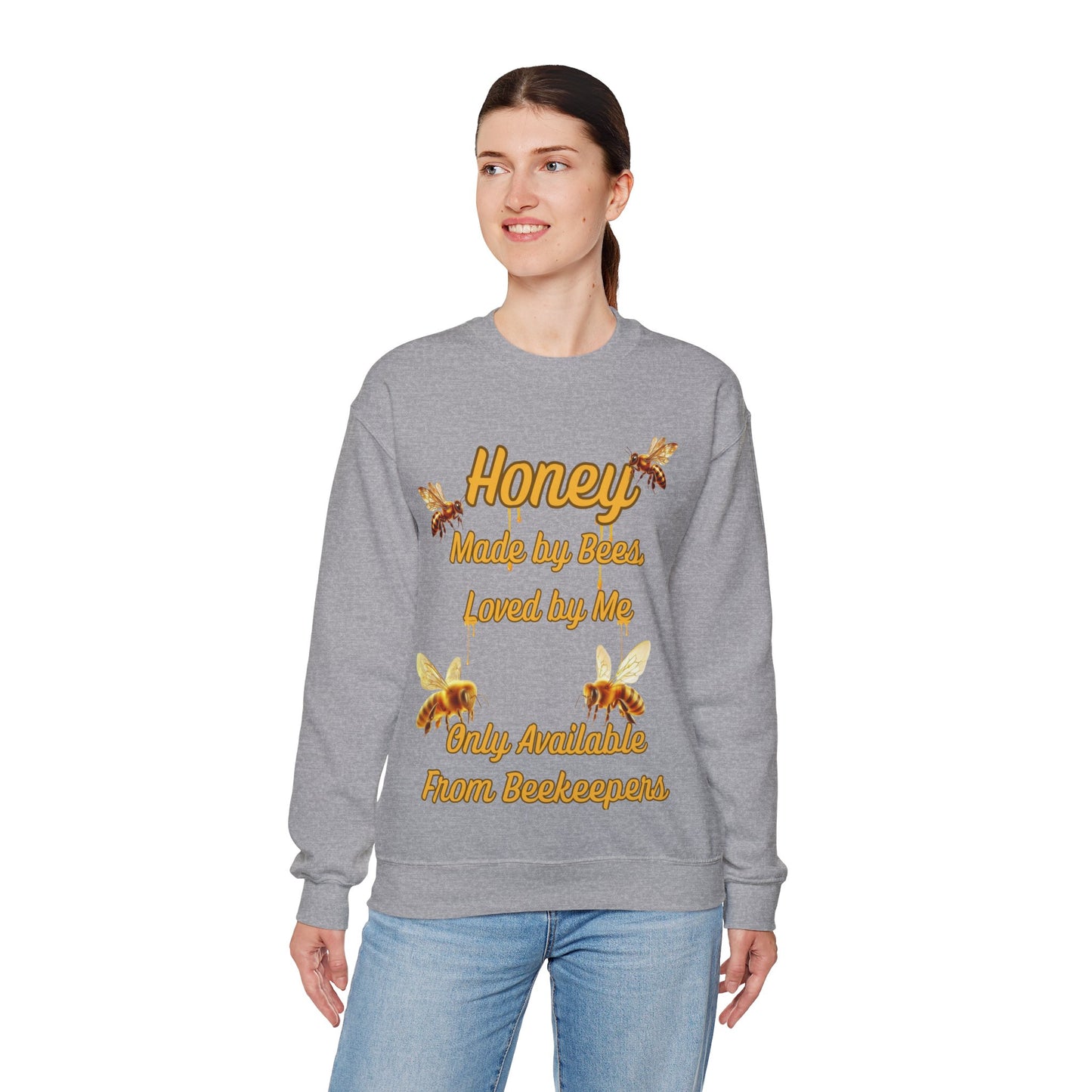 Honey Made by Bees, Loved by Me Sweatshirt