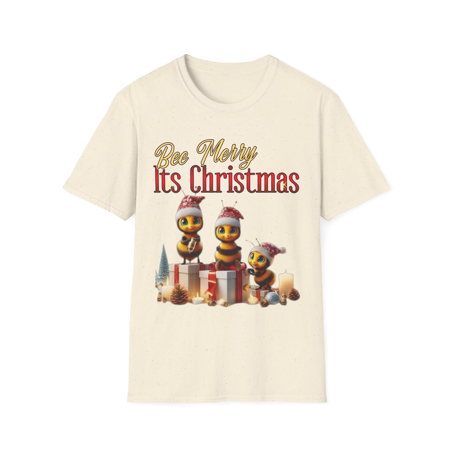 Bee Merry Its Christmas T-Shirt