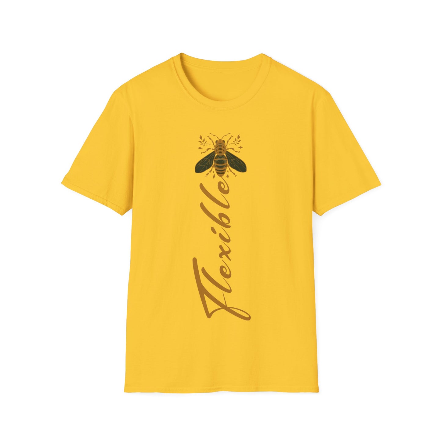 Bee Flexible T-Shirt logo From CBBees.shop The Worlds Best Bee Themed Product Store