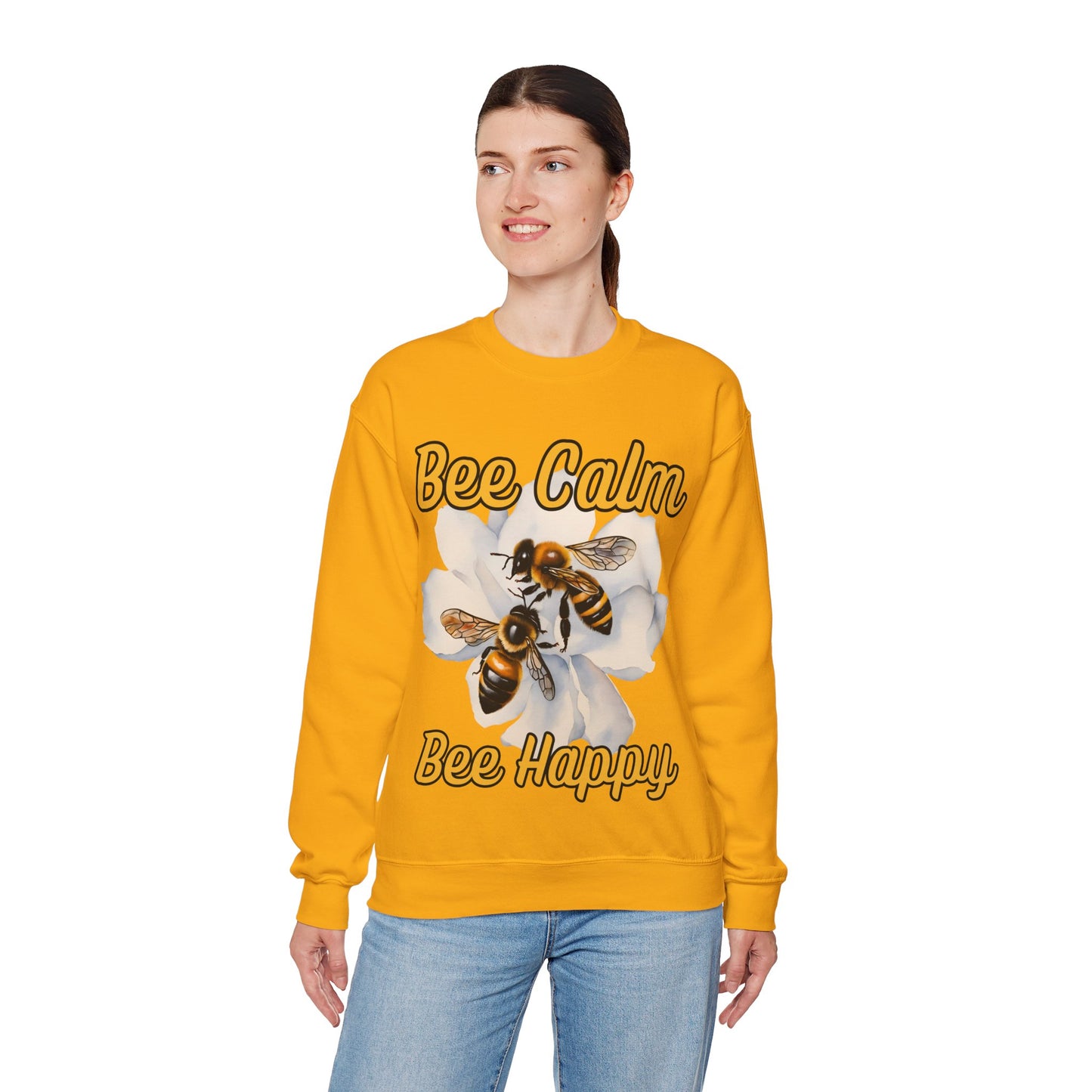 Bee Calm Bee Happy Sweatshirt