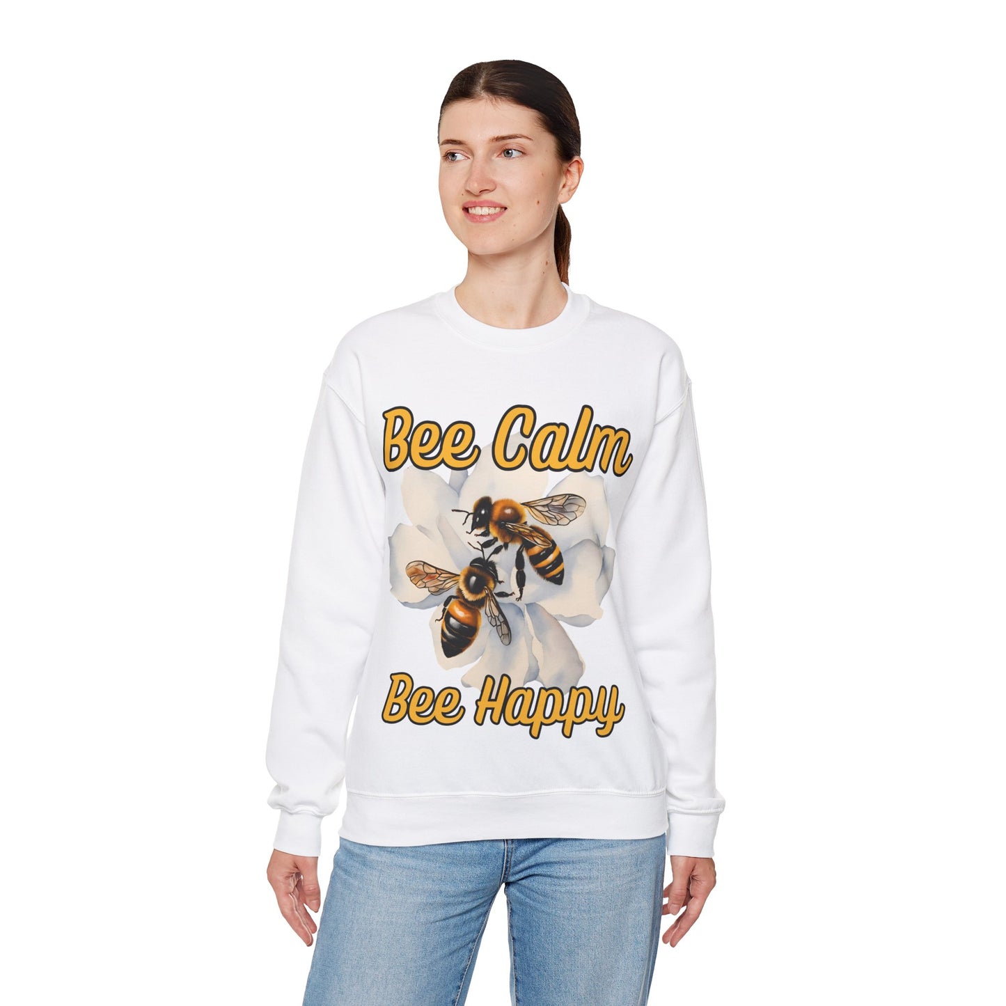 Bee Calm Bee Happy Sweatshirt