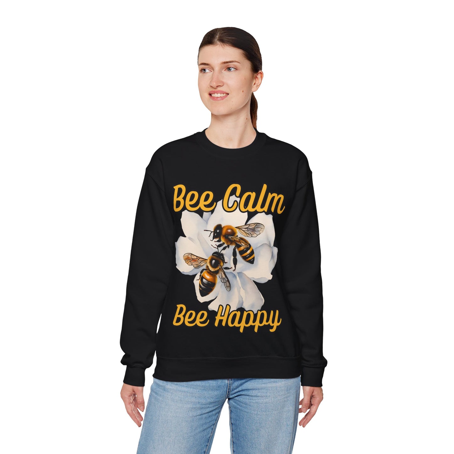 Bee Calm Bee Happy Sweatshirt