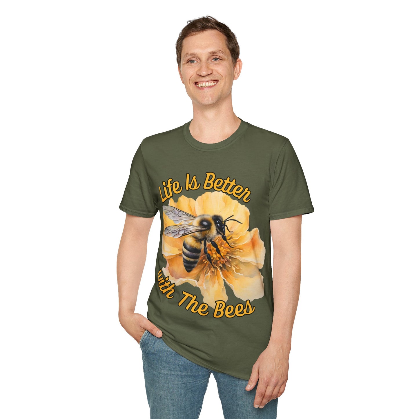 Life Is Better with The Bees T Shirt