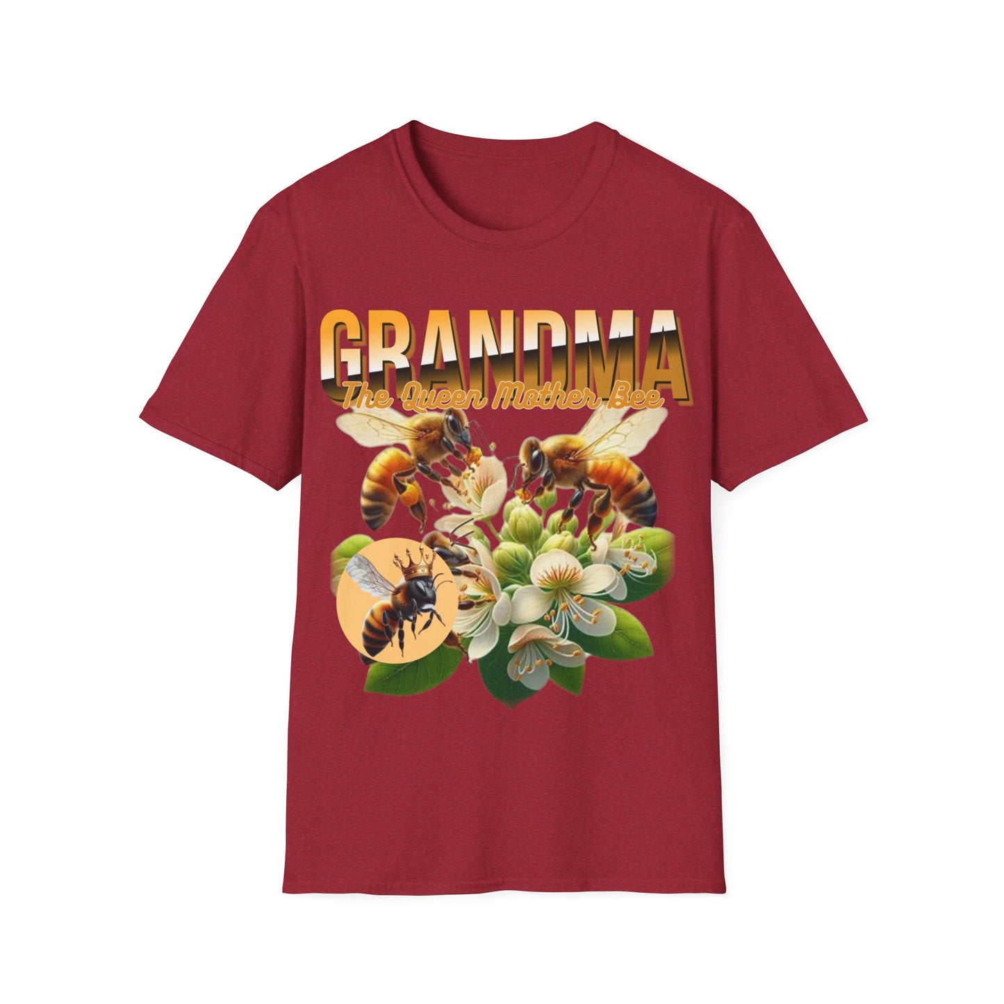 Grandma The Queen Mumma Bee T-Shirt