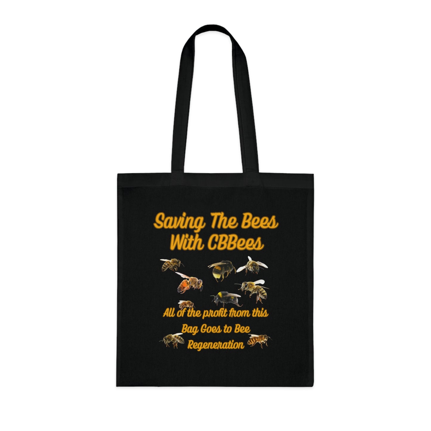 Saving the Bees Cotton Tote for Bee Lovers