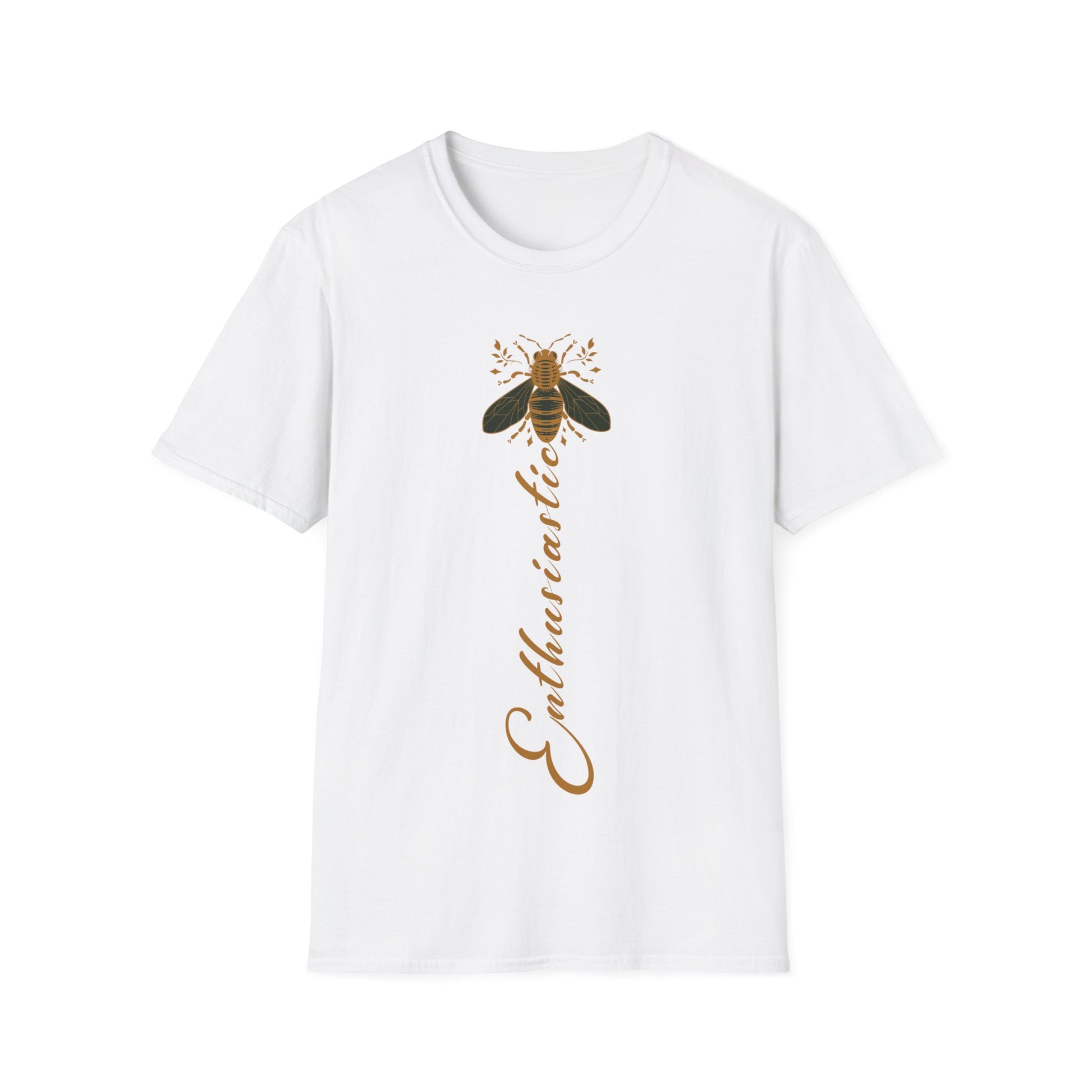 Bee Enthusiastic T-Shirt logo From CBBees.shop The Worlds Best Bee Themed Product Store