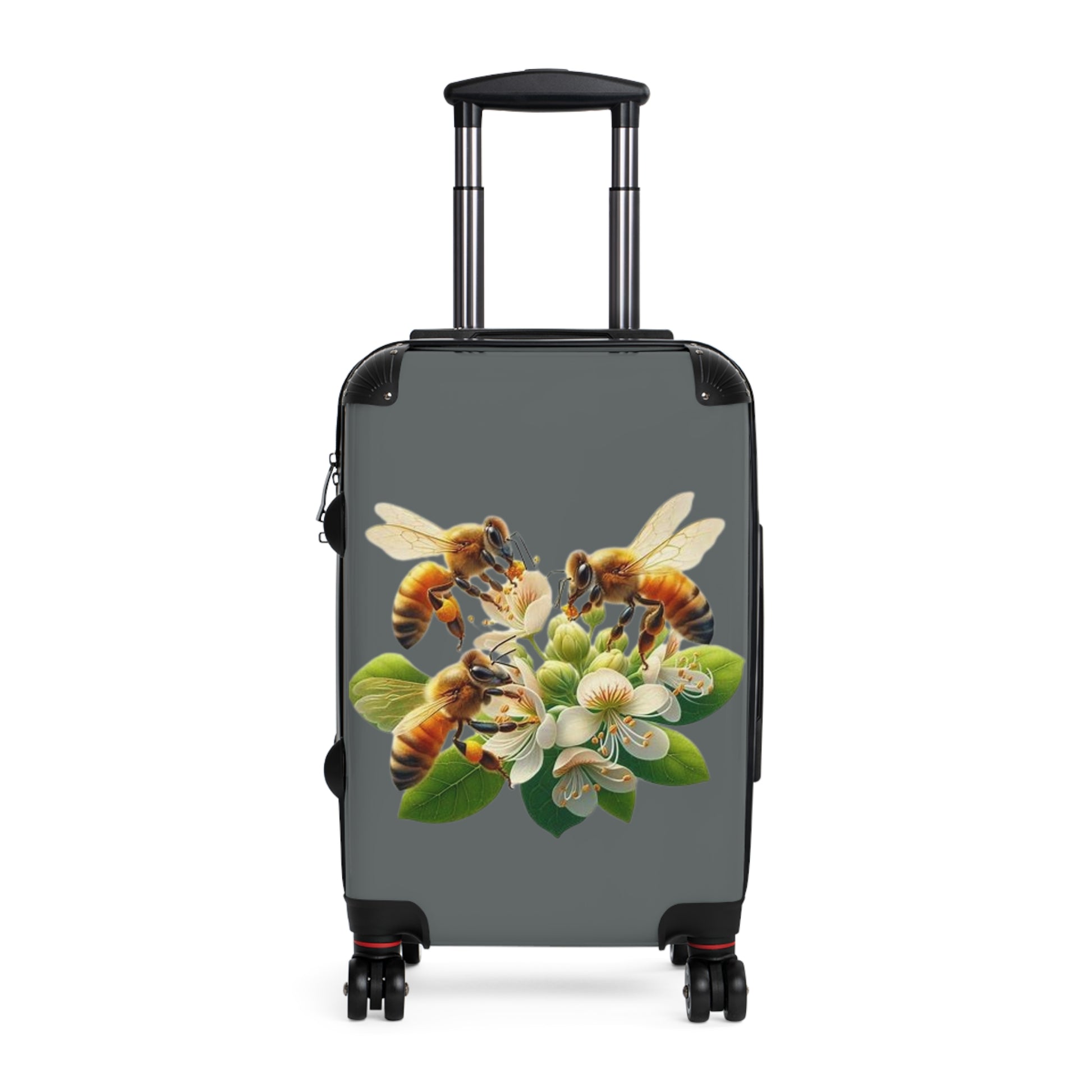 Bee Floral Design Suitcase logo From CBBees.shop The Worlds Best Bee Themed Product Store