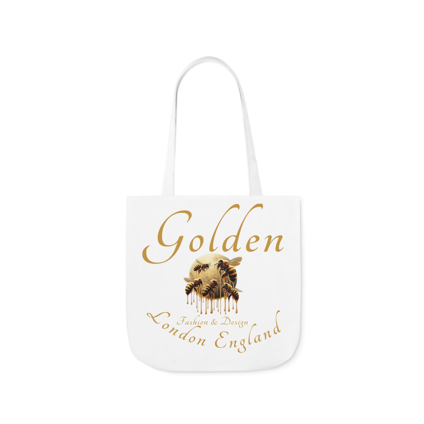 Golden Bee Canvas Tote Bag