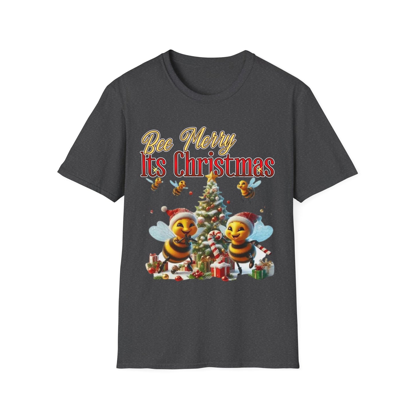 Bee Merry Its Christmas T-Shirt