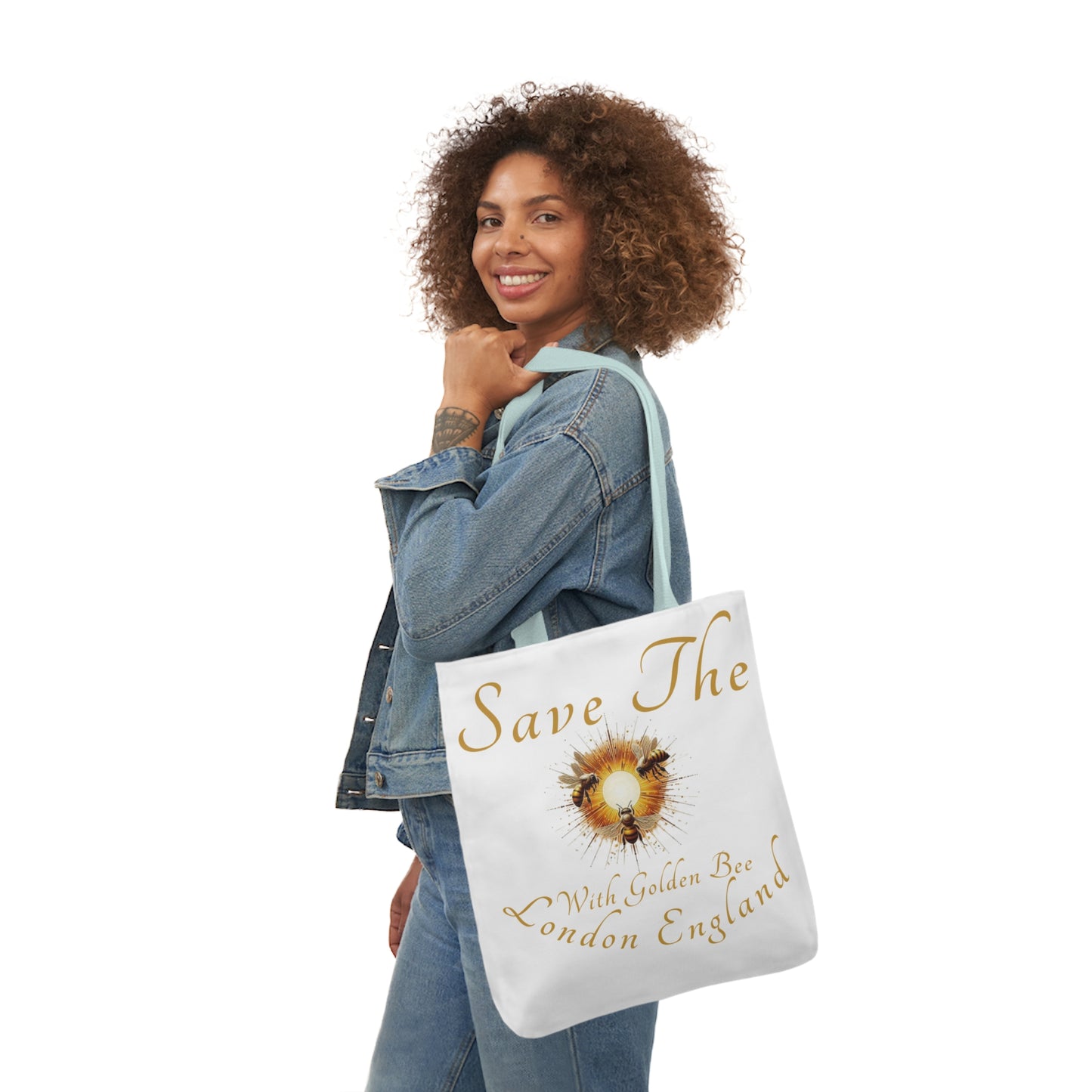 Save The Bees Canvas Tote Bag