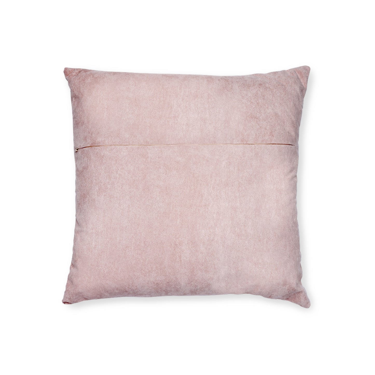 Save The Bees Square Pillow - Pink Back