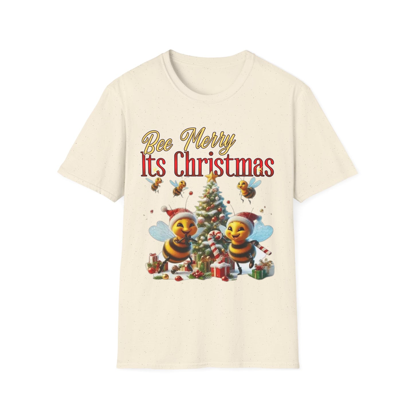 Bee Merry Its Christmas T-Shirt