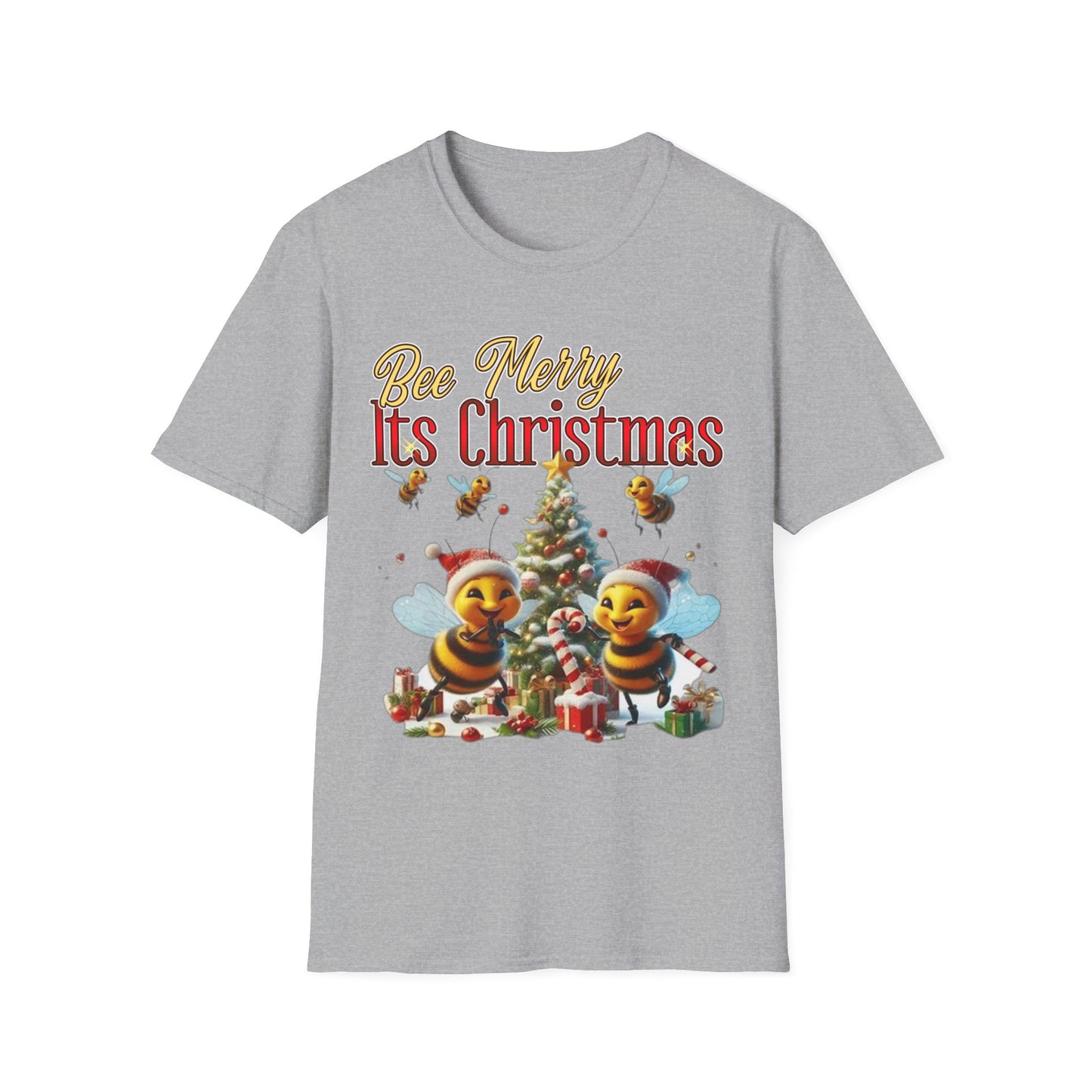 Bee Merry Its Christmas T-Shirt