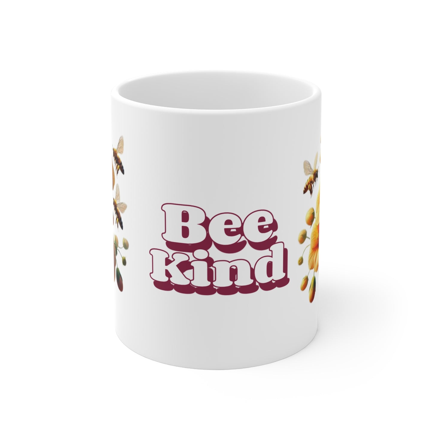 Bee Kind 11oz White Mug