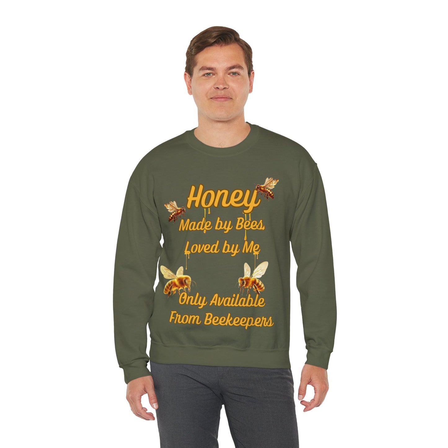 Honey Made by Bees, Loved by Me Sweatshirt