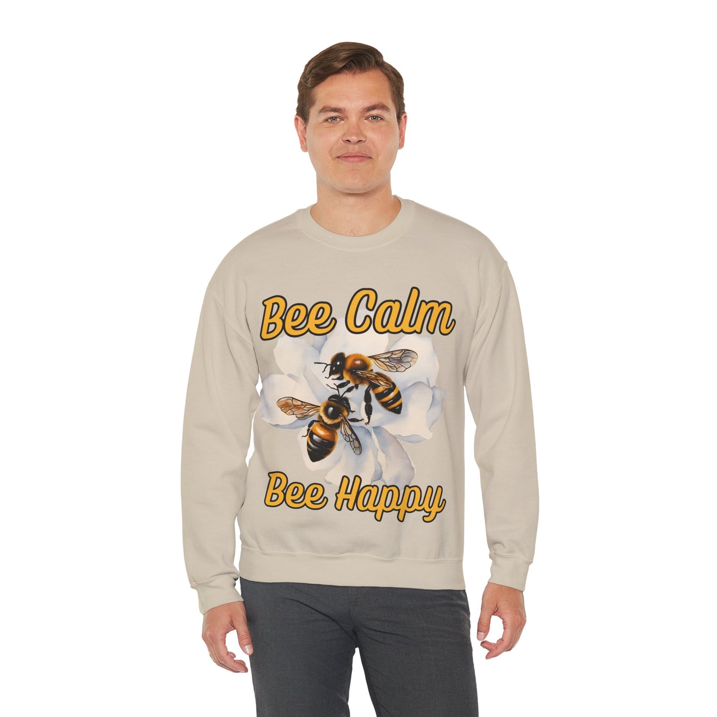 Bee Calm Bee Happy Sweatshirt