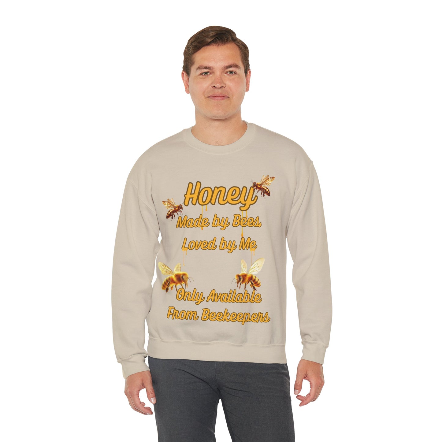 Honey Made by Bees, Loved by Me Sweatshirt