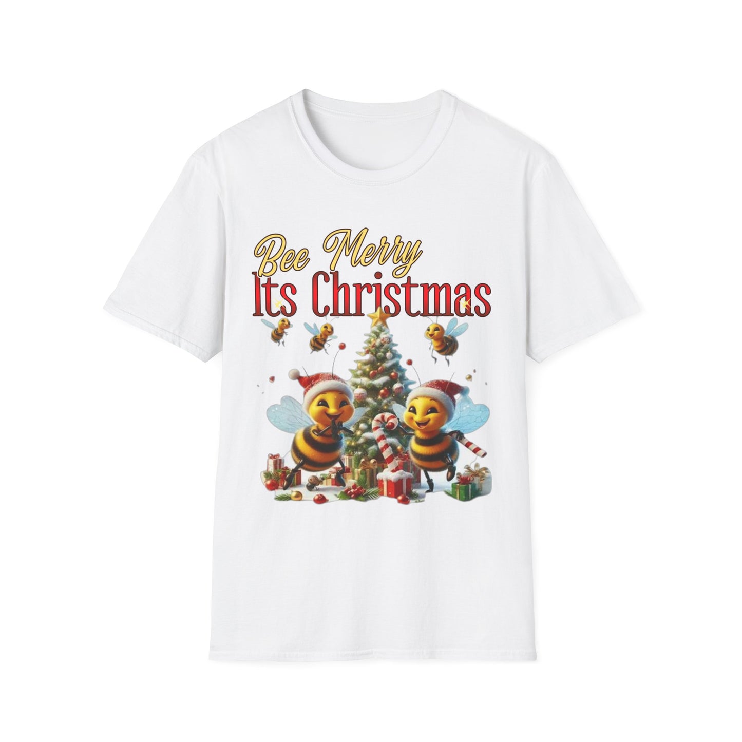 Bee Merry Its Christmas T-Shirt