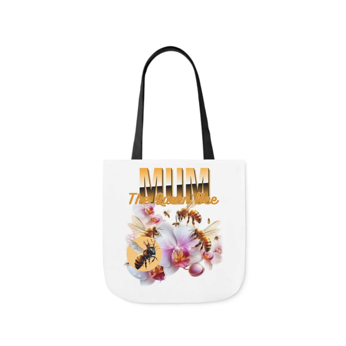 Queen Bee Canvas Tote Bag