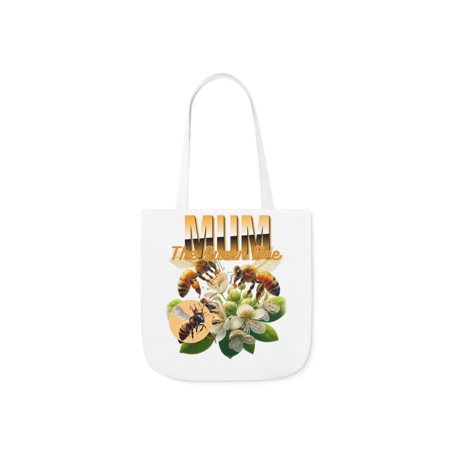 Queen Bee Canvas Tote Bag