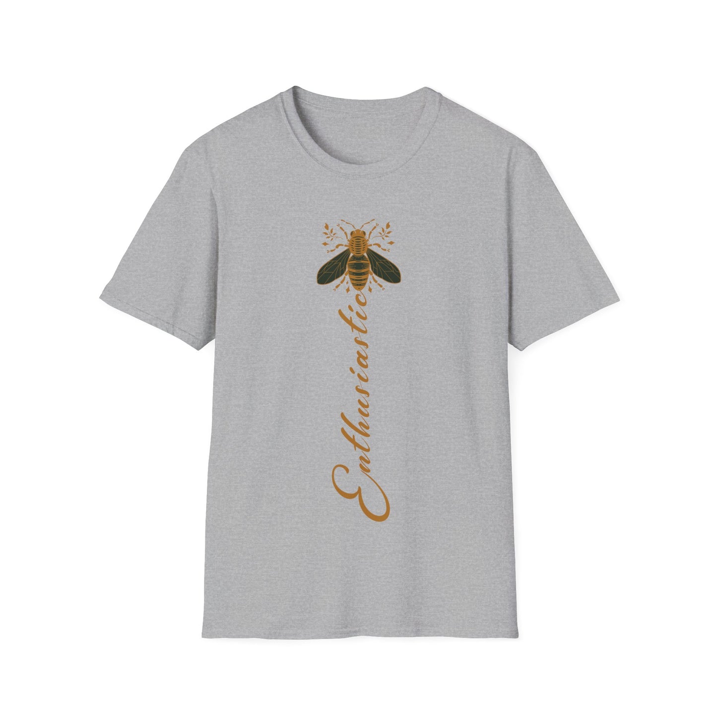 Bee Enthusiastic T-Shirt logo From CBBees.shop The Worlds Best Bee Themed Product Store