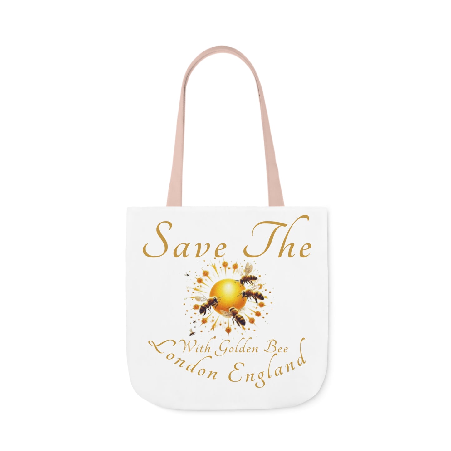 Save The Bees Canvas Tote Bag