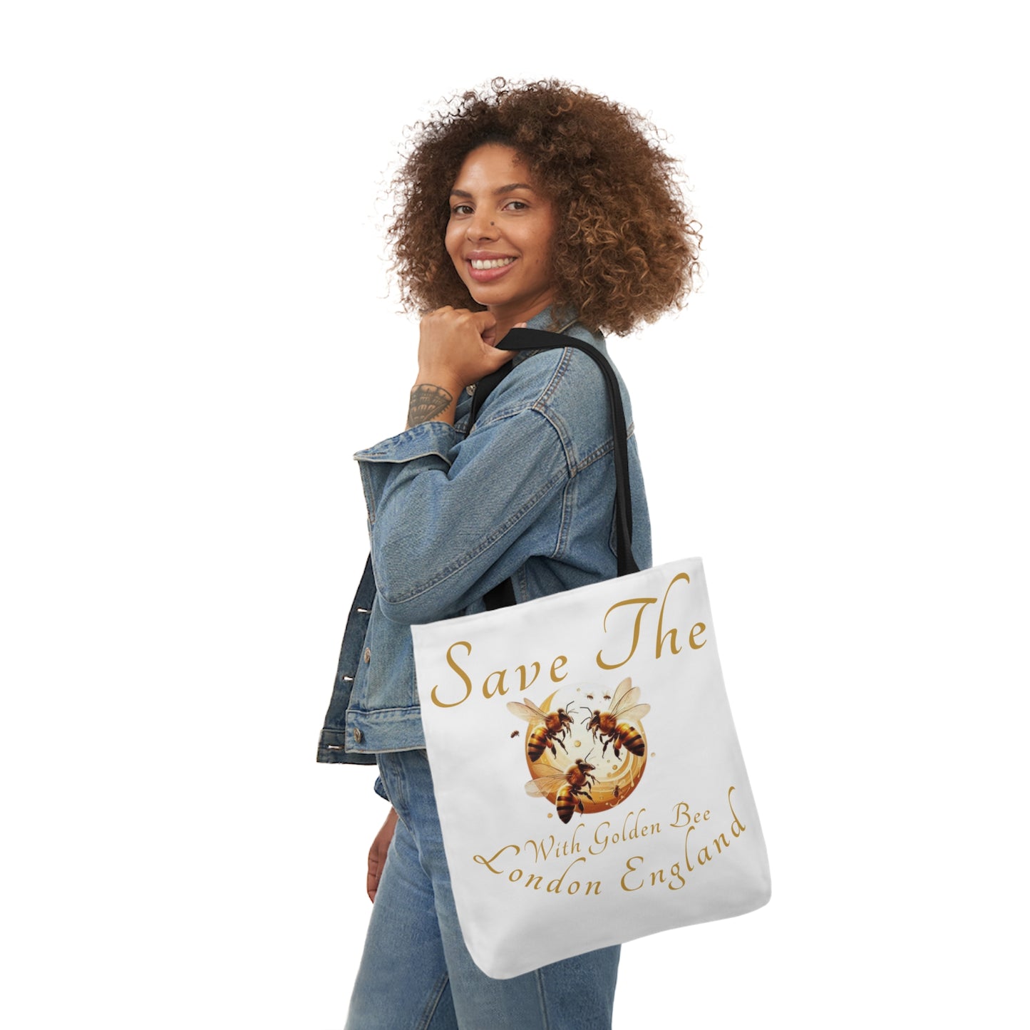 Save The Bees Canvas Tote Bag