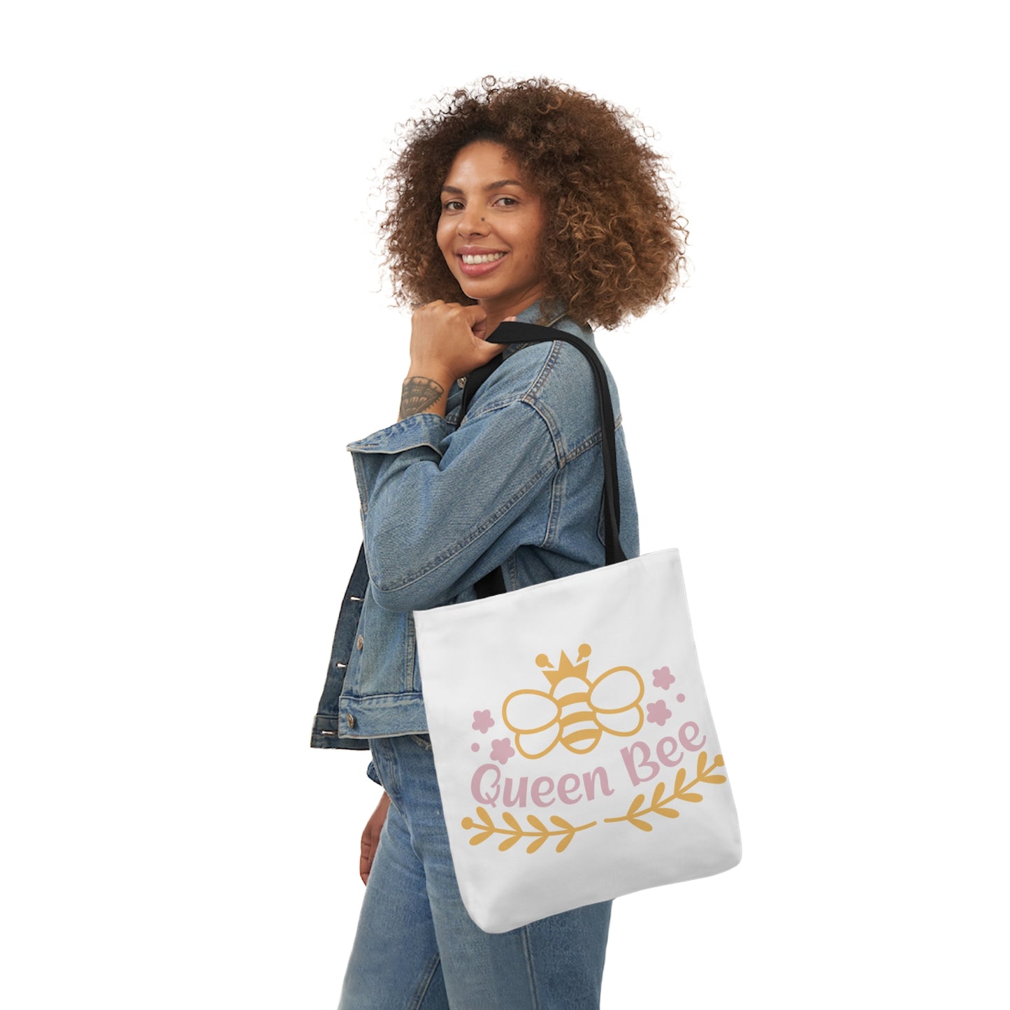 Queen Bee Canvas Tote Bag