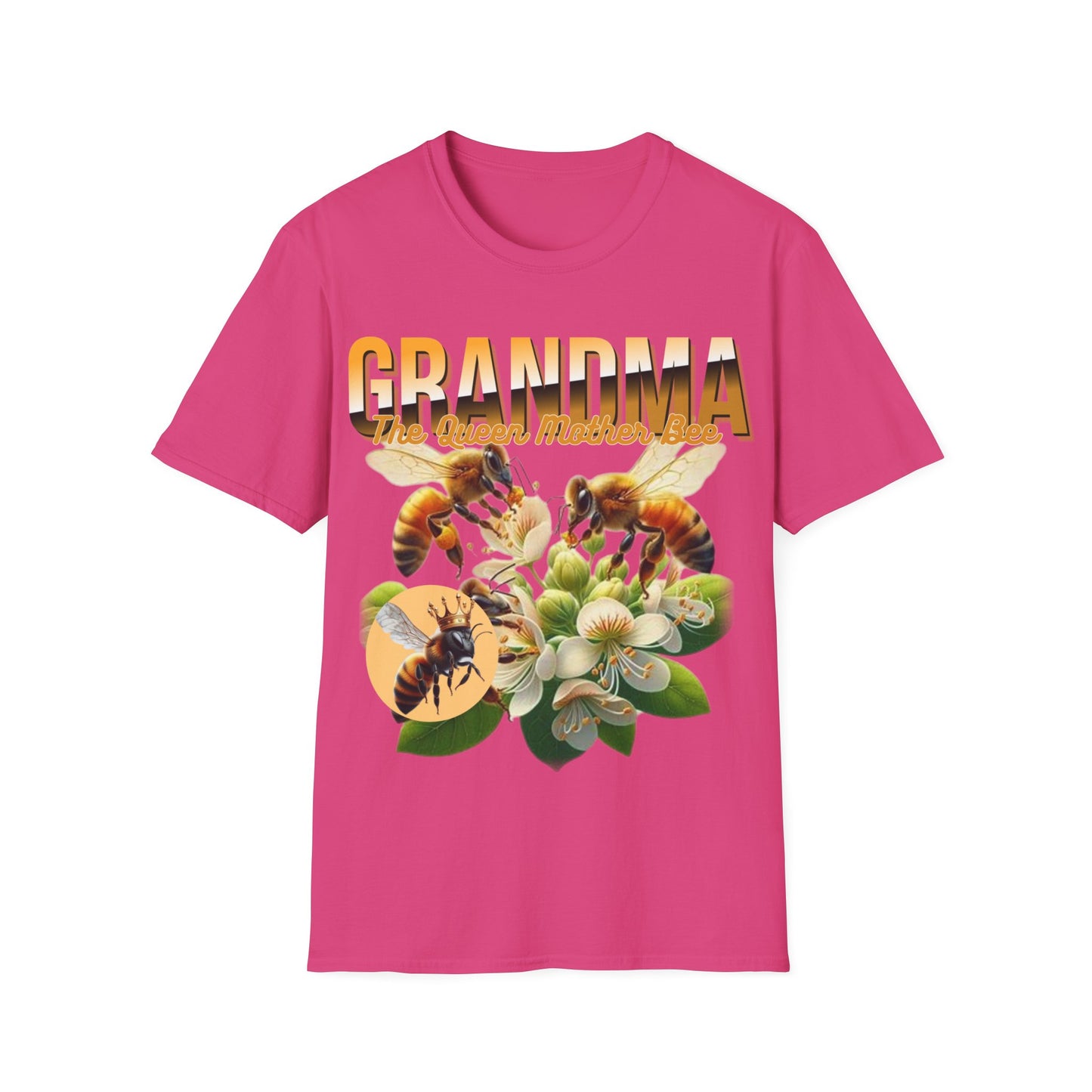 Grandma The Queen Mumma Bee T-Shirt