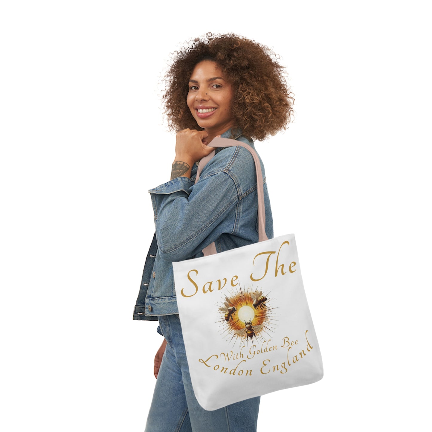 Save The Bees Canvas Tote Bag