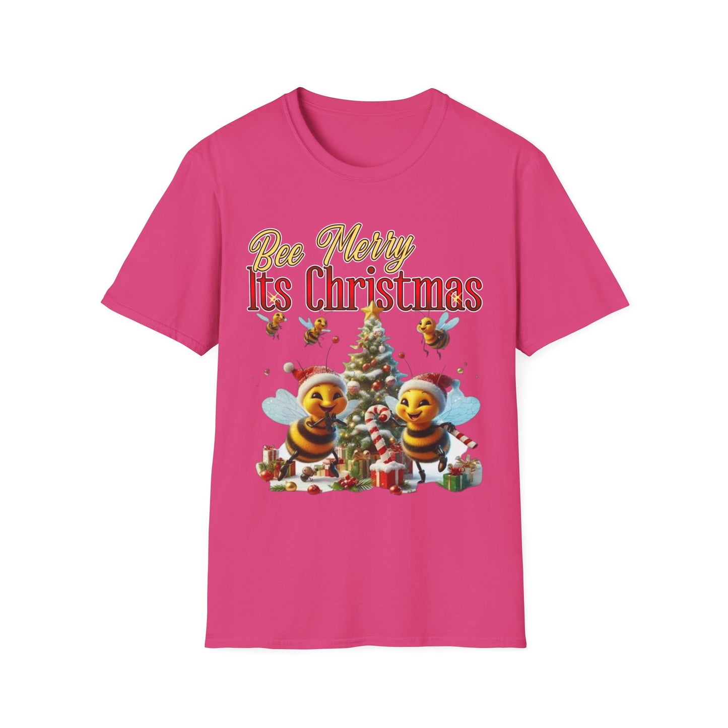 Bee Merry Its Christmas T-Shirt