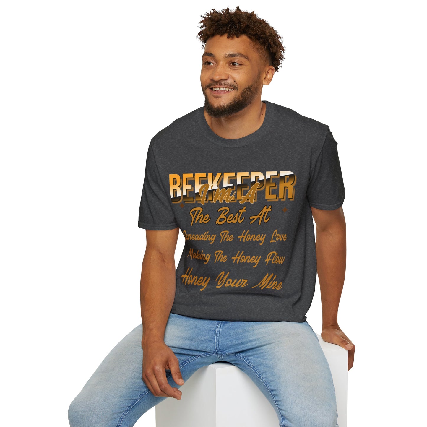 I'm A Beekeeper T-Shirt - Honey Love & Flow Design