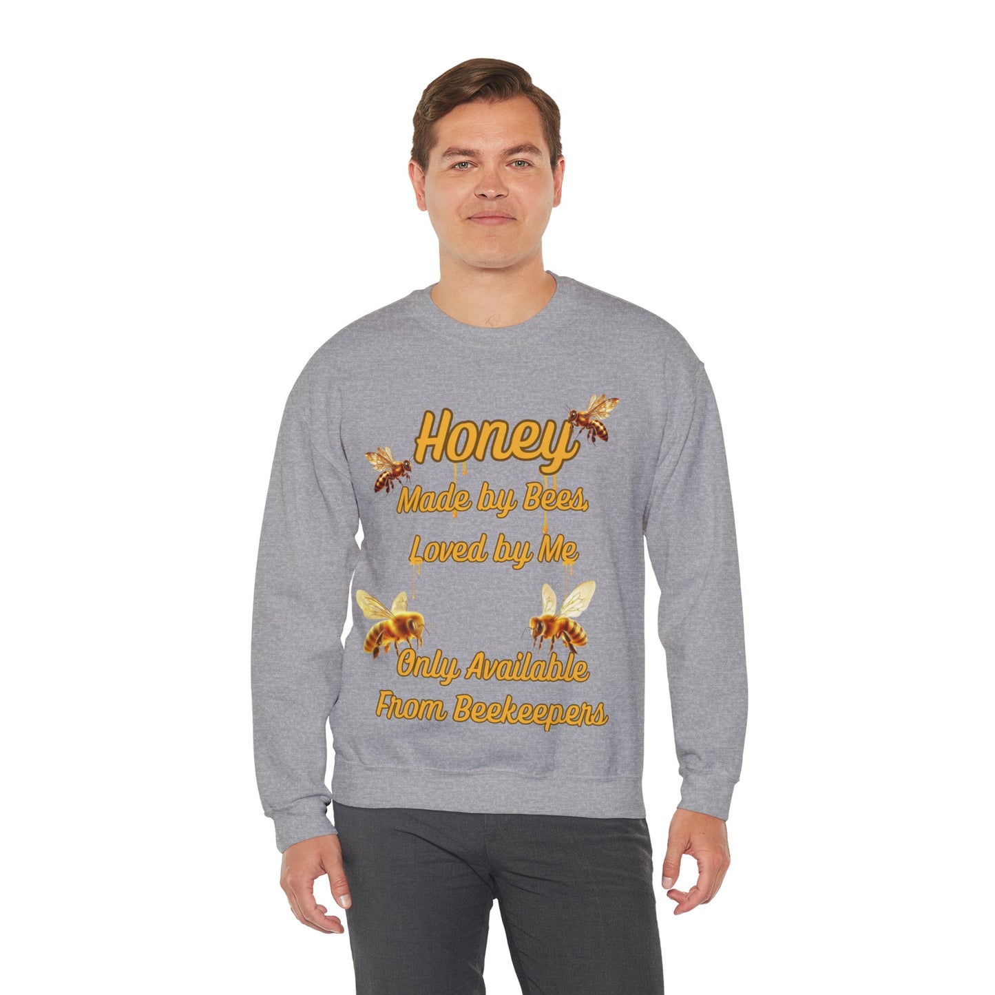 Honey Made by Bees, Loved by Me Sweatshirt