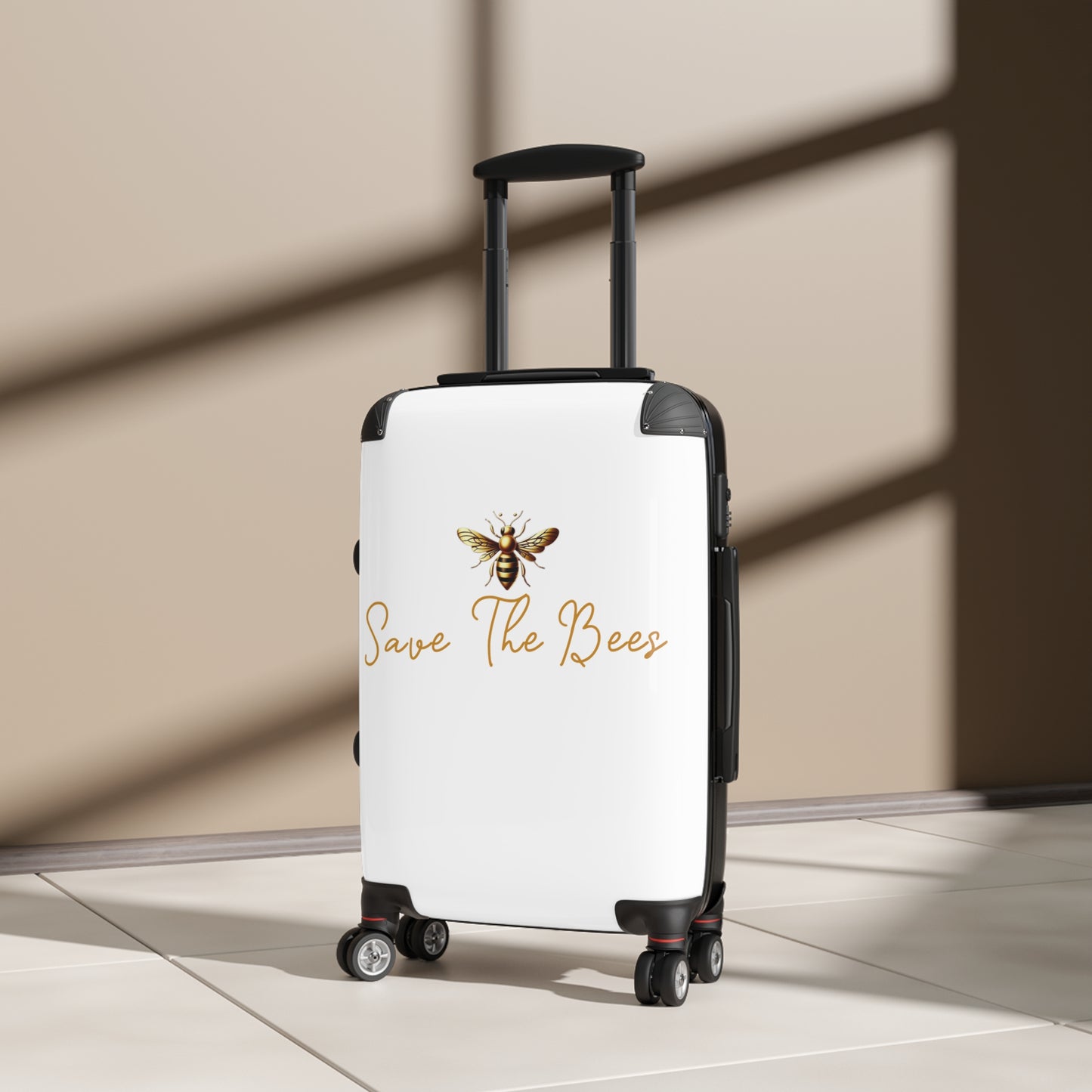 Travel Suitcase - Save The Bees Eco-Friendly Luggage for Adventurers