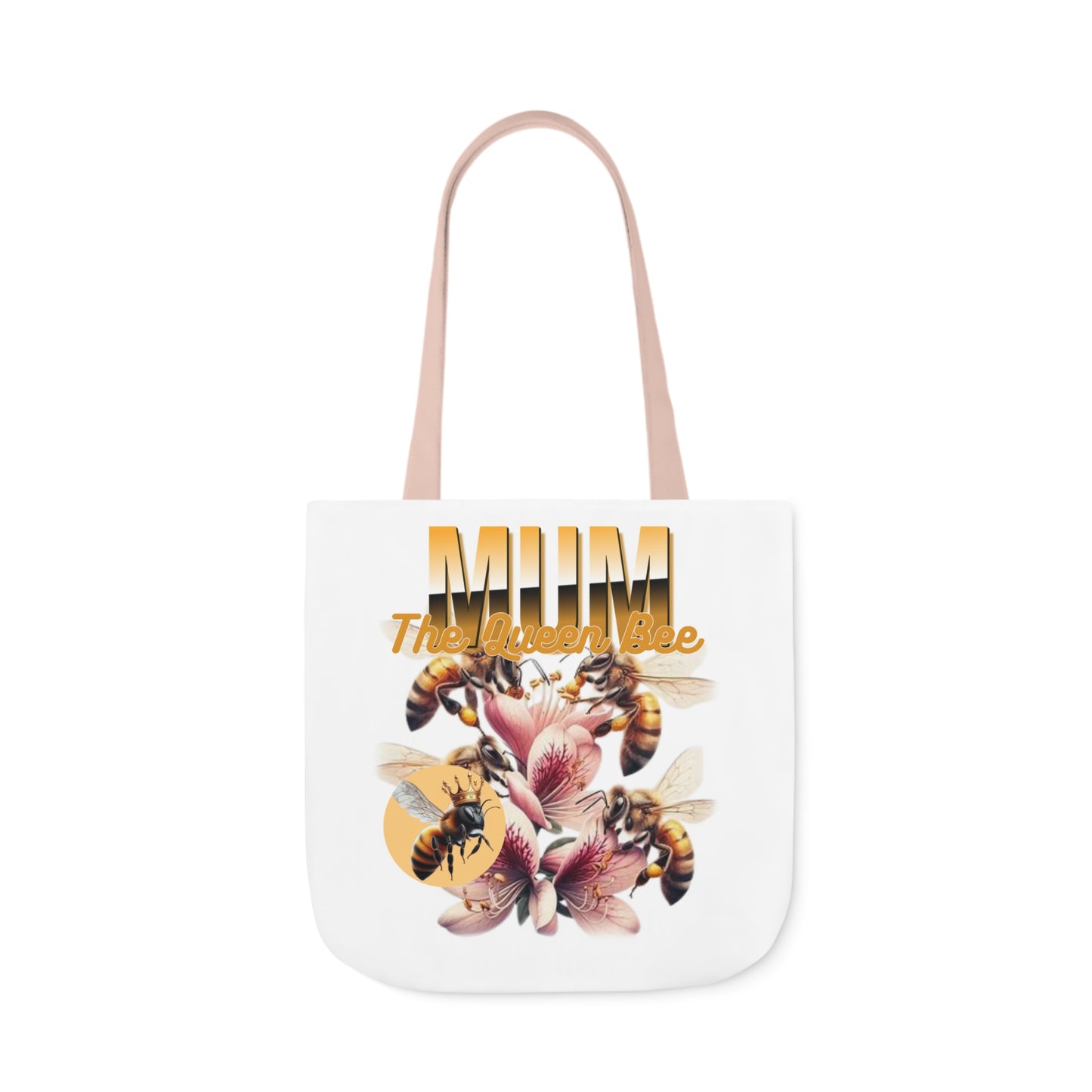 Queen Bee Canvas Tote Bag