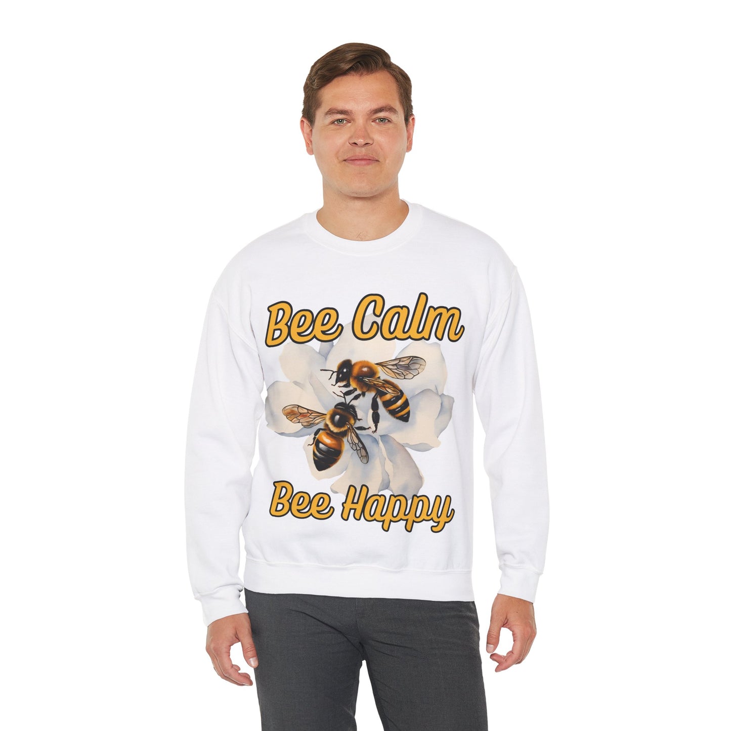 Bee Calm Bee Happy Sweatshirt